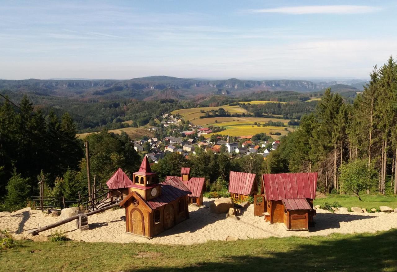 Wanderunterkunft Wachbergbaude Hotel Sebnitz Exterior photo